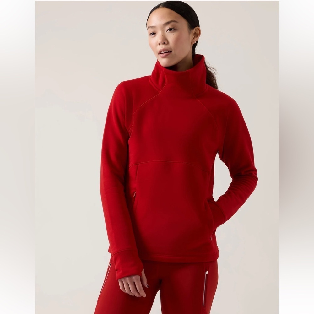 Athleta ALTITUDE POLARTEC FUNNEL NECK SWEATSHIRT